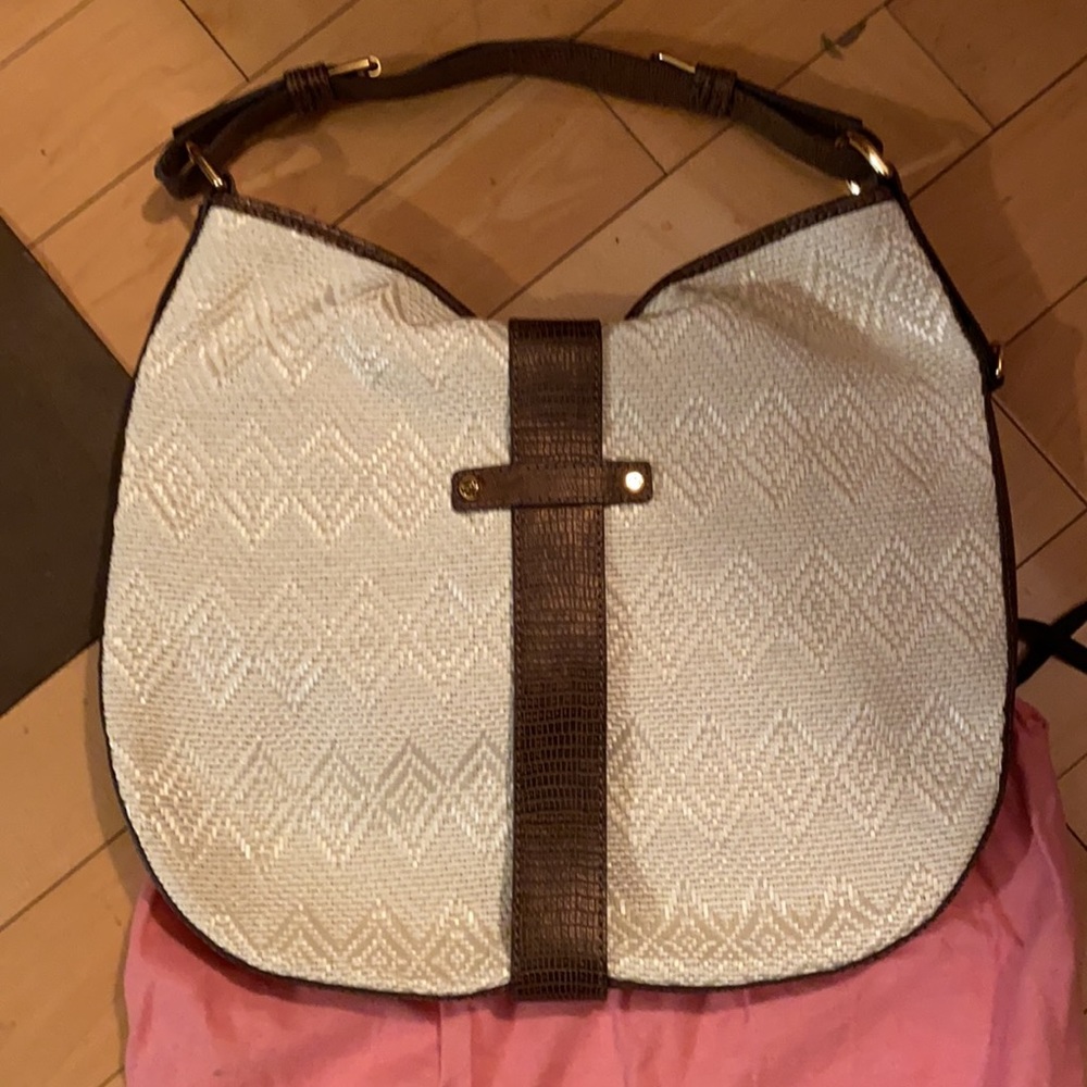 Francesco Biasia woven purse - Picture 4 of 6